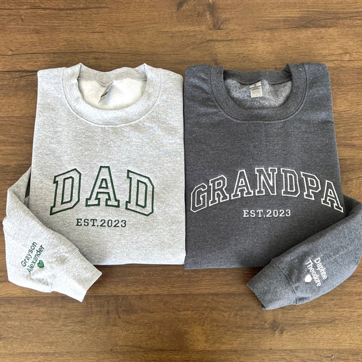 Mom, Dad Est Year With Kids Name Embroidered Shirt 2_b350eee8-29ed-4320-981a-8716320b3309.jpg