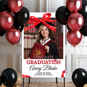 Class Of 2026 Graduation - Personalized Welcome Sign
