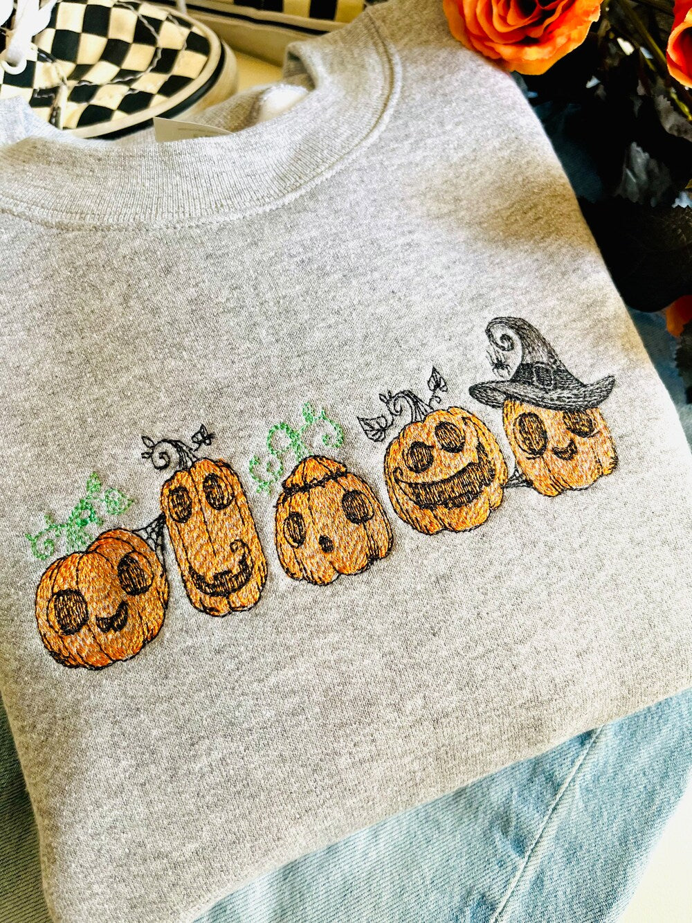 Spooky Pumpkin Patch Halloween Embroidered Crewneck | Halloween Sweatshirts | Autumn Crewneck | Spooky Season Sweatshirts 2_c6905a0f-63fc-40c1-ae15-d74a6f25aebd.jpg
