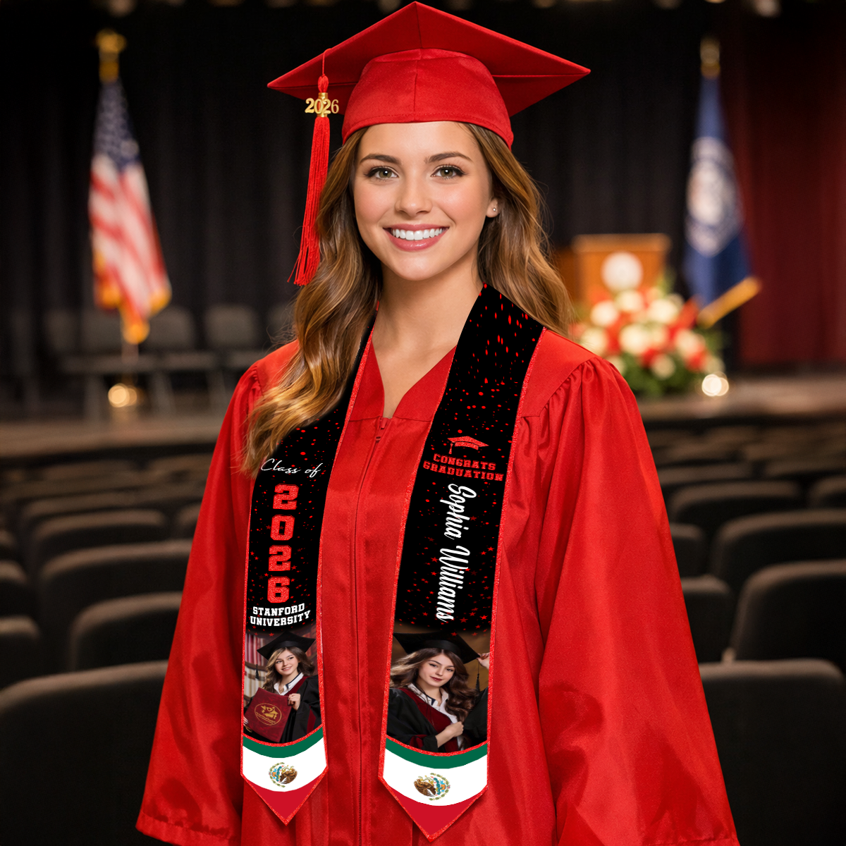Graduation Gift Stoles - Personalized Graduation Stoles