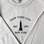 Embroidered New York Sweatshirt, Nyc Sweatshirt, City Sweatshirt, Embroidered City Trendy Sweatshirts, Empire State Building, Nyc Crewneck 2_c9b93bb6-46f0-4bed-a9b4-ddc9152d9bf1.jpg