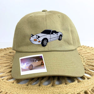 Custom Embroidered Car Classic Cap from Photo