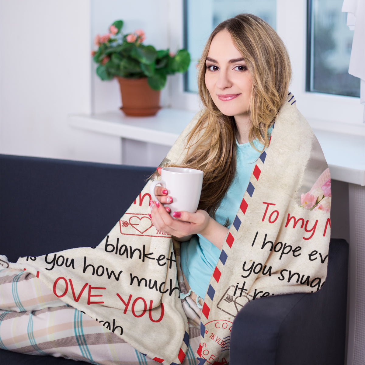 Snuggle This Blanket, Mom - Personalized Blanket - Mother's Day, Loving Gift For Mom, Mother, Mommy - From Daughter, Son 2_ce8a03dd-a2ce-4e3a-9d98-2b0d2c47120c.jpg