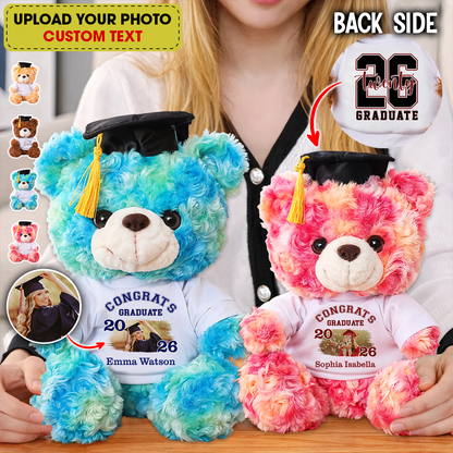 Congrats Class Of 26 Personalized Graduation Teddy Bear