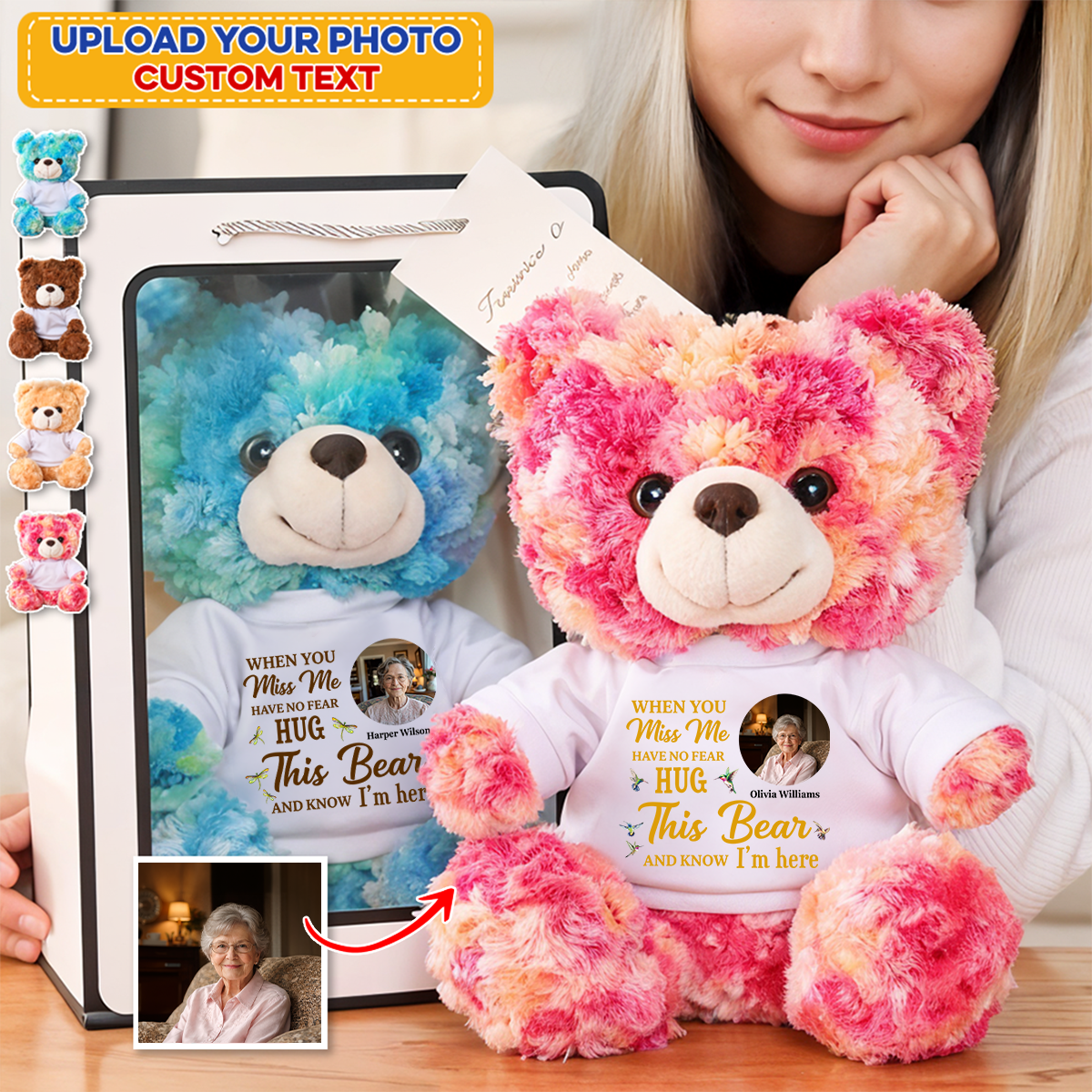 When You Miss Me Memorial Teddy Bear