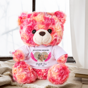 Memorial A Hug From Heaven - Personalized Teddy Bear