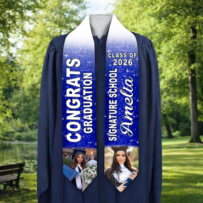 Custom Name Graduation Gift Stoles - Personalized Stoles