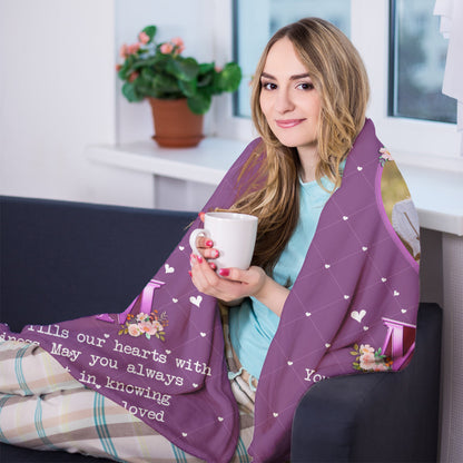 Your Love Fills Our Hearts With Happiness - Personalized Blanket - Mother's Day, Loving Gift For Mom, Mother, Mommy 2_f1b7514d-7e77-49f6-afbd-45ba65aedec5.jpg