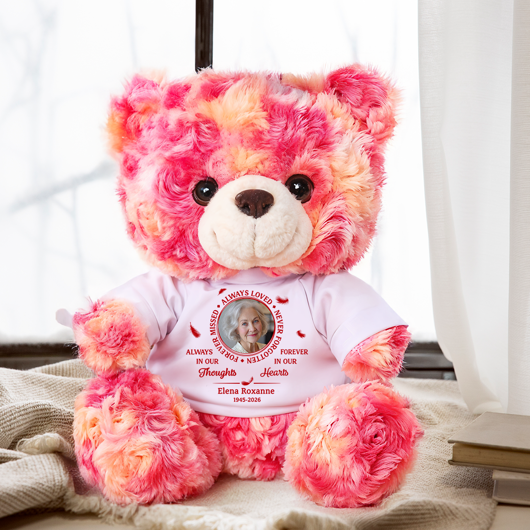 Always Loved Never Forgotten Memorial Teddy Bear