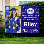 Graduation Yard Sign - Graduation Gift - Personalized Graduation Lawn Sign With Stake