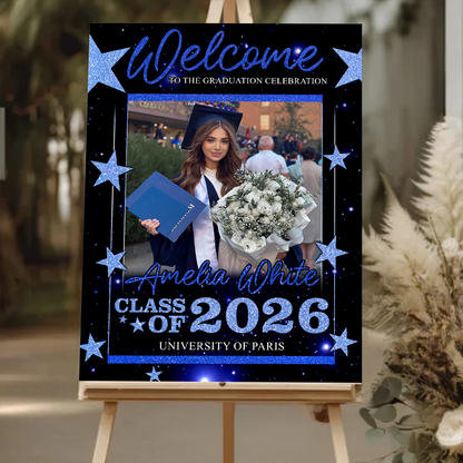 Class Of 2026 - Graduation Welcome Sign Party