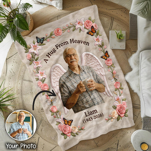 A Hug From Heaven - Memorial Blanket