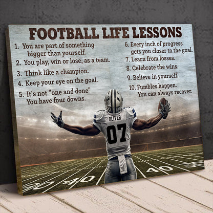 Custom Name & Number Football Life Lessons Personalized Football Canvas, Gift For Football Lovers 2_f8ca67dc-9d1d-40aa-9df1-a65b472c6b7e.jpg