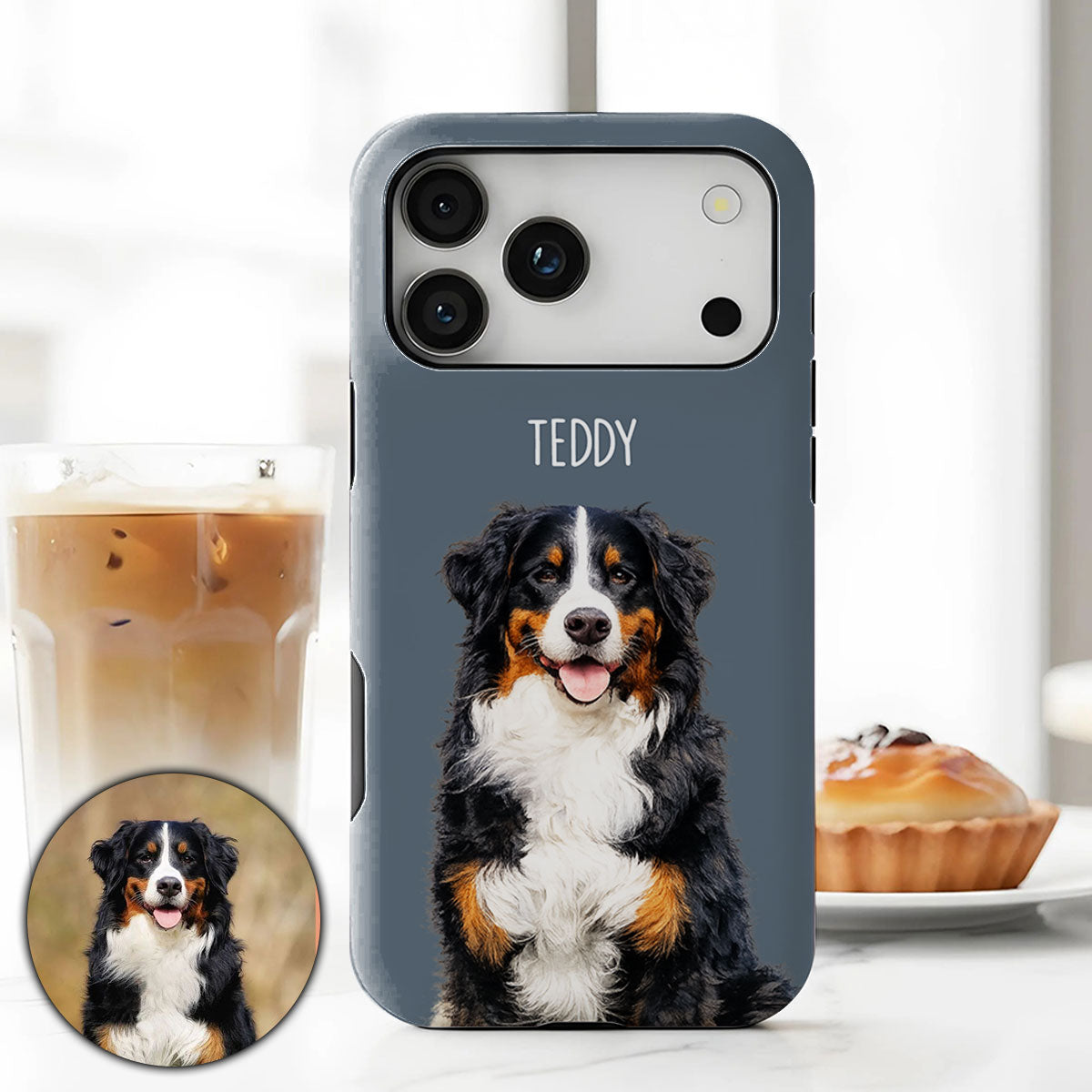 Pet Water Color Keepsake - Personalized Phone Case