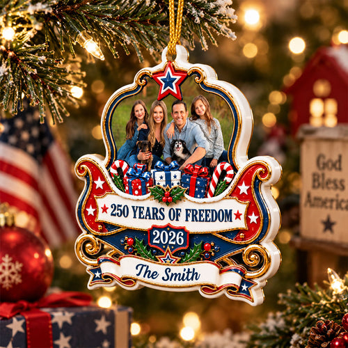 Our Christmas Crew - Real 3D Raised Ornament