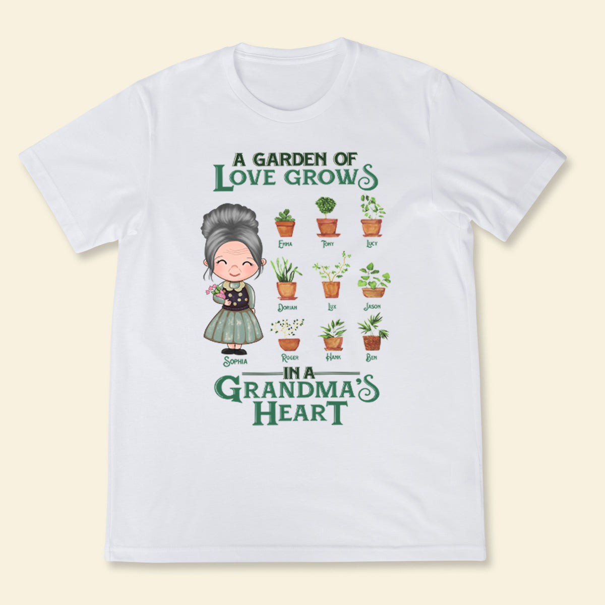 Grandma's Garden - Personalized Shirt - Loving, Birthday Gift For Grandma Apparel - Gift For Grandma 2_fcdf90d6-f2ea-4115-9848-a8c8d31b00b2.jpg