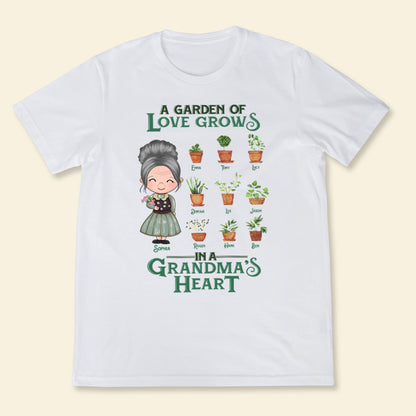 Grandma's Garden - Personalized Shirt - Loving, Birthday Gift For Grandma Apparel - Gift For Grandma 2_fcdf90d6-f2ea-4115-9848-a8c8d31b00b2.jpg