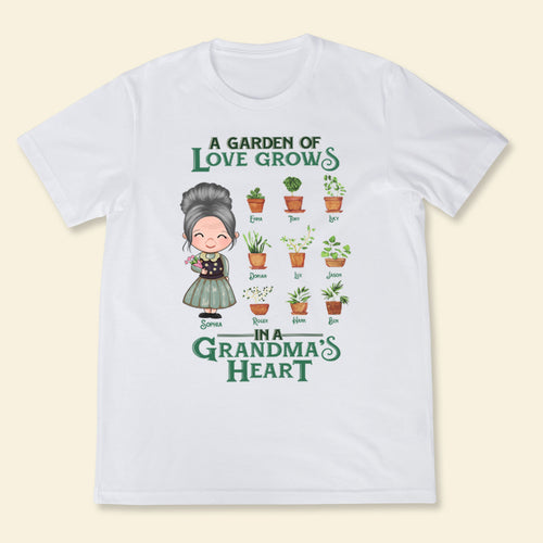 Grandma's Garden - Personalized Shirt - Loving, Birthday Gift For Grandma Apparel - Gift For Grandma 2_fcdf90d6-f2ea-4115-9848-a8c8d31b00b2.jpg