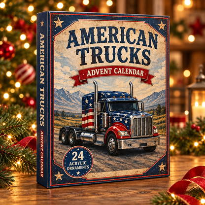 American Trucks Fleet Advent Calendar 2026 - 24-Day Festive Countdown, Acrylic Charms Blind Box - Gift For Vehicle Lovers 2ac0c254-c9da-42a2-85a5-fde79f011f87-american-trucks-box.png