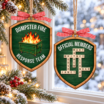 Funny Office Team Christmas Ornament, Dumpster Fire Response Team, Puzzle Name Team Gift, Gag Gift for Coworker, Best Team Ever Gift 2ae98693-d42d-4c3f-83c2-907de9333094-banner-1.png