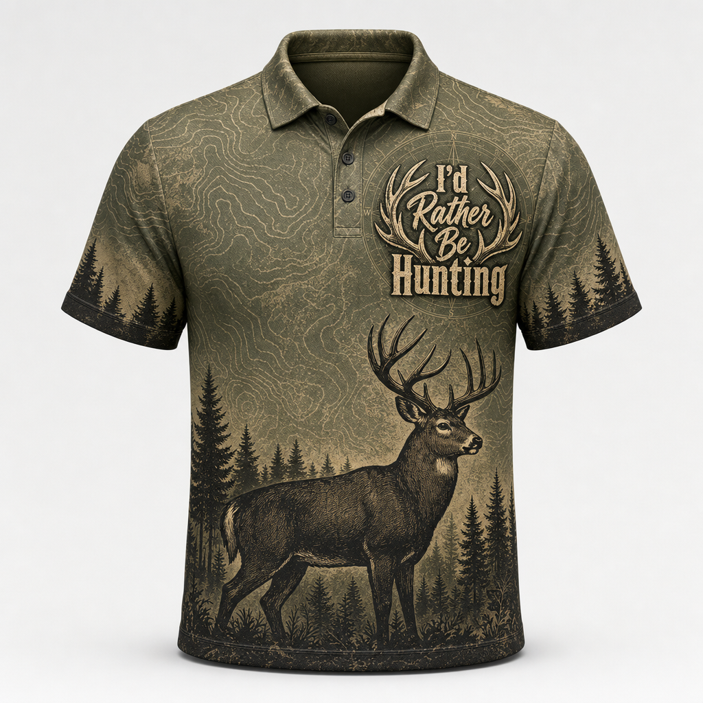 I'd Rather Be Hunting — AOP Polo - Polo shirt - All over printed 2b4fe64d-d30c-42e3-87e0-a3dbb9cdf7c8.png
