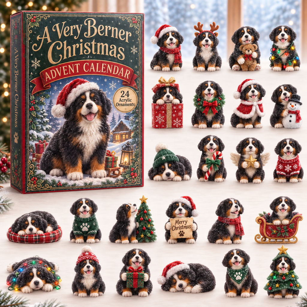 A Very Berner Christmas Advent Calendar 2026 - 24-Day Festive Countdown, Acrylic Charms Blind Box - Gift For Bernese Mountain Dog Lovers 2b5783e9-5cf1-4f04-bb81-d7994318ab83-berner.jpg