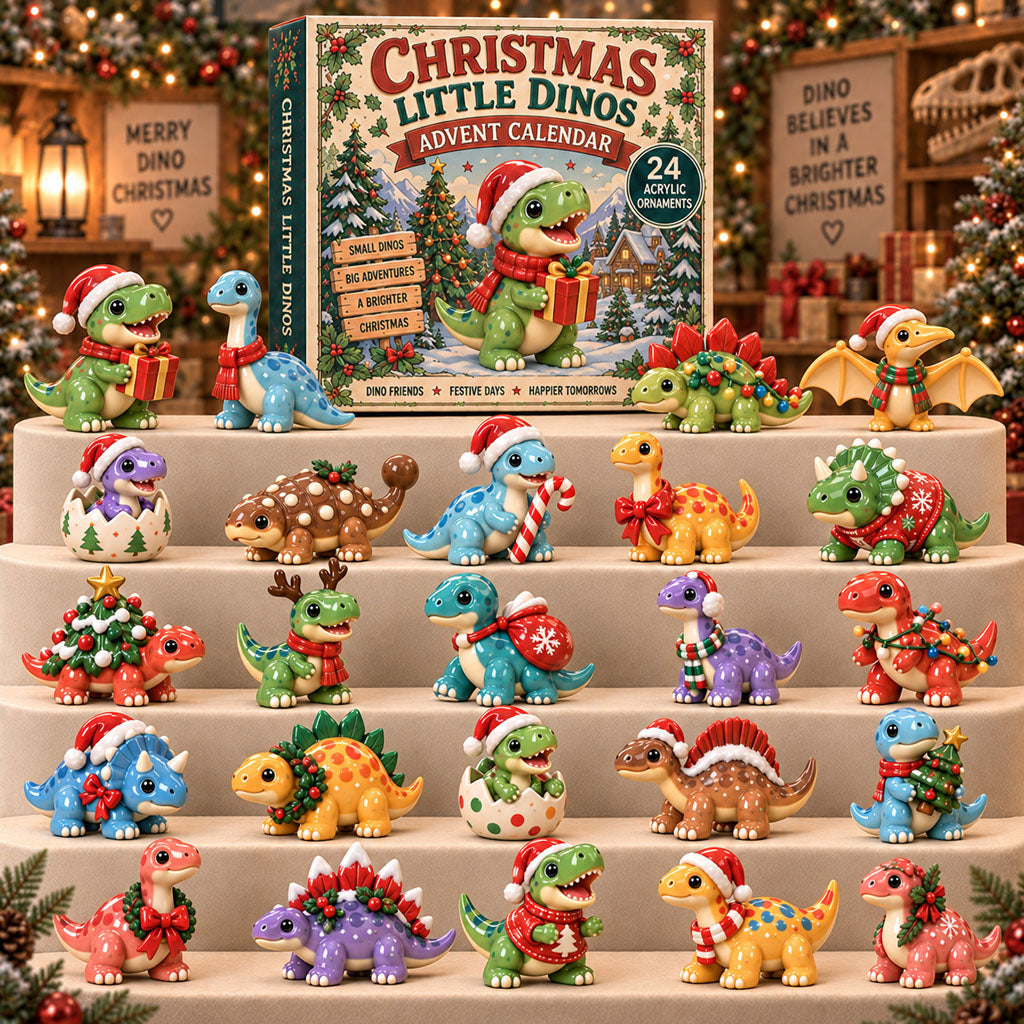 Christmas Little Dinos Advent Calendar 2026 - 24-Day Festive Countdown, Acrylic Charms Blind Box - Gift For Dinosaurs Lovers 2c8d2210-cc83-46f5-b602-6a2e86e1e6f0-dino.jpg
