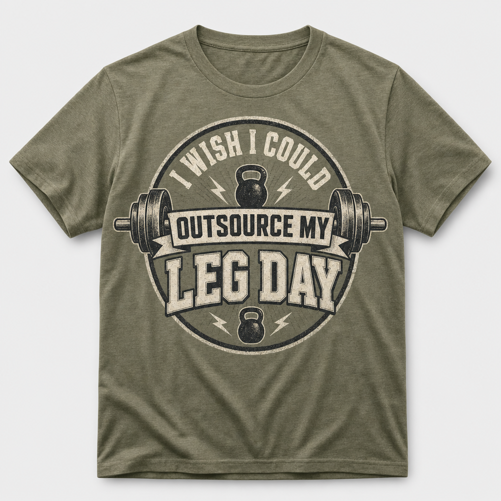 Outsource My Leg Day – Gym Humor Tee - T-Shirt - All over printed 2c9e4ecd-acf0-428e-9d03-d89ba45606f8.png