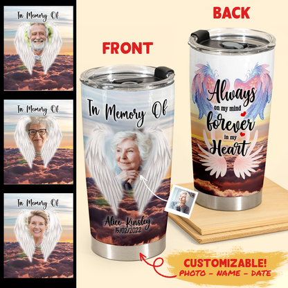 In Memory Of Gift - Forver In My Heart - Best Personalized Coffee Tumbler 2copy_c549dd6d-9333-4861-a6f7-33e9e87a173b.png