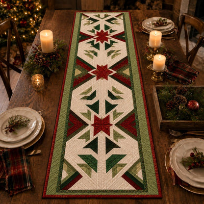 Christmas Quilted Table Runner, Traditional Red Green Holiday Table Decor, Holiday Winter Dining Table Decor, Festive Farmhouse Xmas Decor 2e504664-a21b-447c-9743-c79fc8bd964d-3.jpg