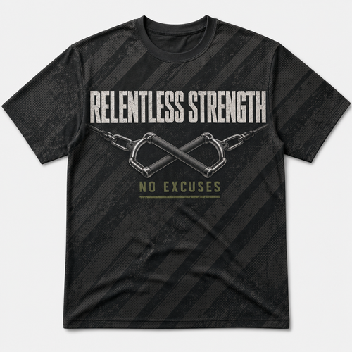 Relentless Strength Gym AOP Tee - T-Shirt - All over printed 2e516d7e-a6ed-40aa-a3bf-245c87ace768.png