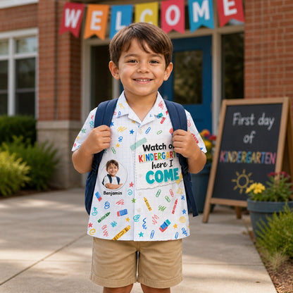 Watch Out Kindergarten – Photo Kids Hawaiian Shirt - Personalized Hawaiian Kids Shirt - AOP 2e864630-1aad-433c-a764-38e8049e0580.jpg