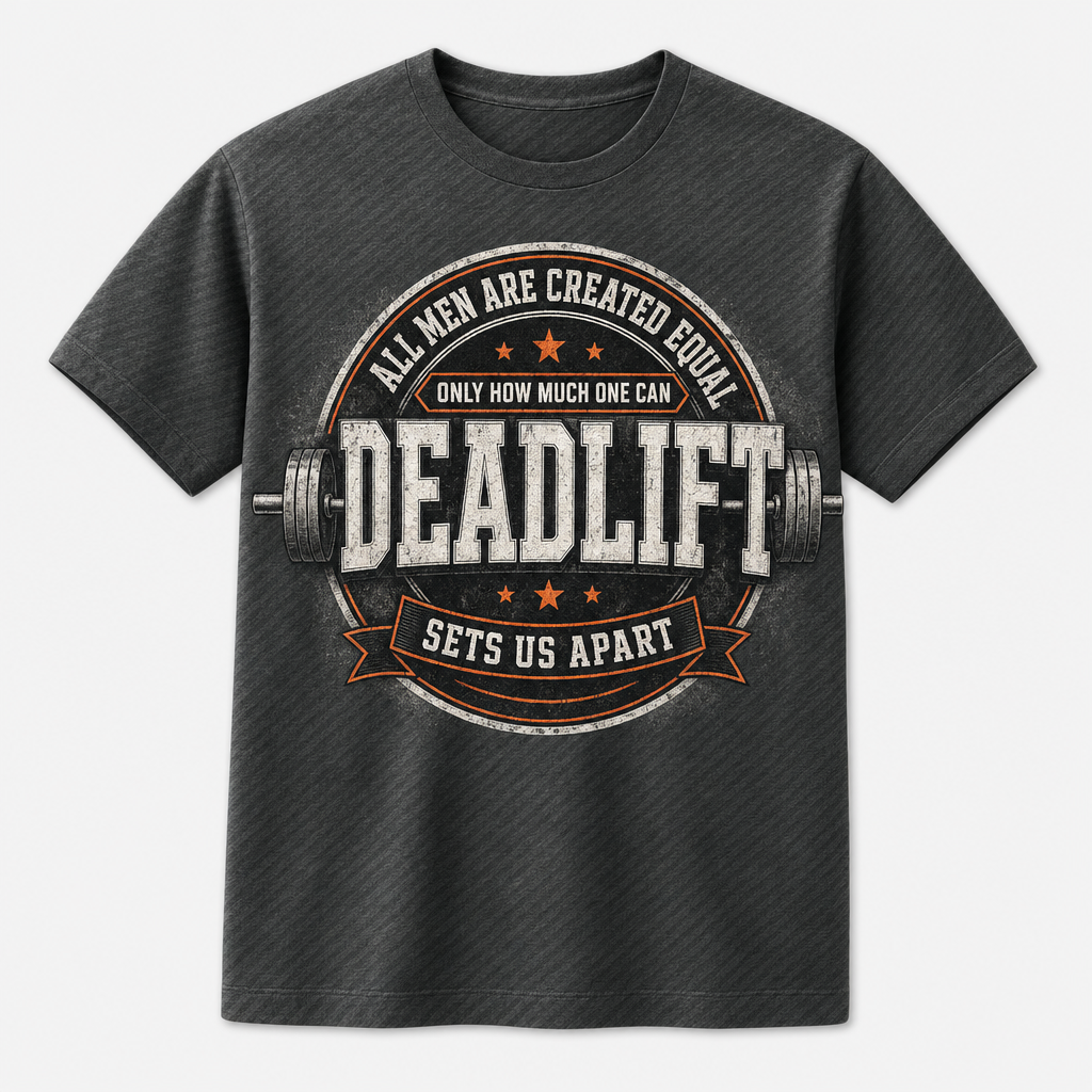 Deadlift Sets Us Apart – Powerlifting Badge Tee - T-Shirt - All over printed 31b89e07-0f1a-42ce-9406-dbe8ce552959.png