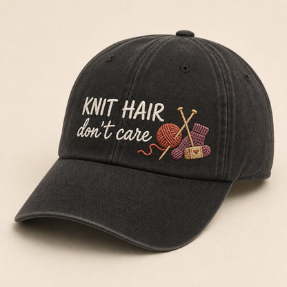 Knit Hair Dont Care Cap - Hero