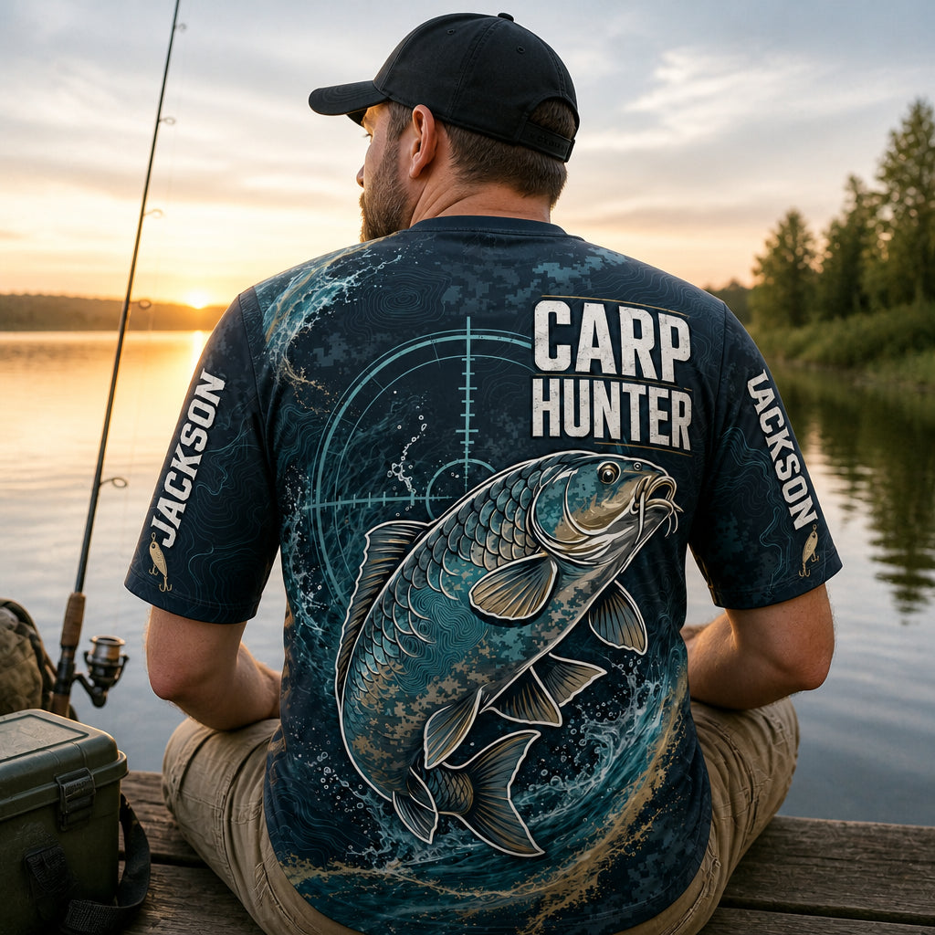 Carp Hunter AOP Tee — Personalized Name Sleeves - Personalized T-Shirt - All Over Printed 32ef12aa-d374-4e78-9f20-7ec56dbb9523.jpg