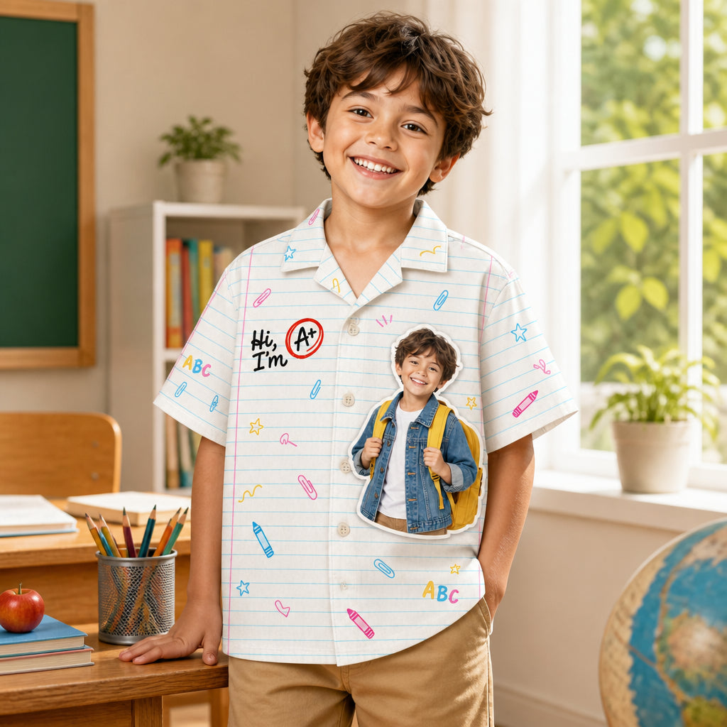 Hi, I’m A+ Kids Photo Shirt - Hawaiian AOP - Personalized Hawaiian Kids Shirt - AOP 33124bee-c995-43a3-a4cf-1c0e72d2b8bf.jpg