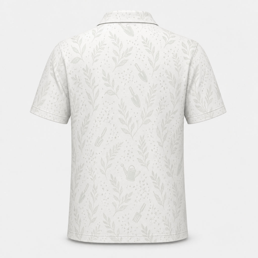 I'll Be In The Garden Botanical Badge Polo - Polo shirt - All over printed 33147f77-c35c-4f0b-b180-3d89cd792645.jpg