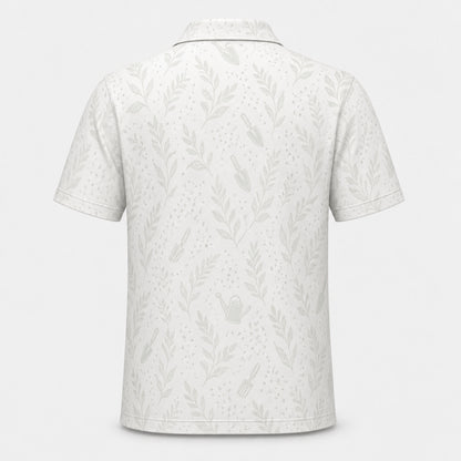 I'll Be In The Garden Botanical Badge Polo - Polo shirt - All over printed 33147f77-c35c-4f0b-b180-3d89cd792645.jpg
