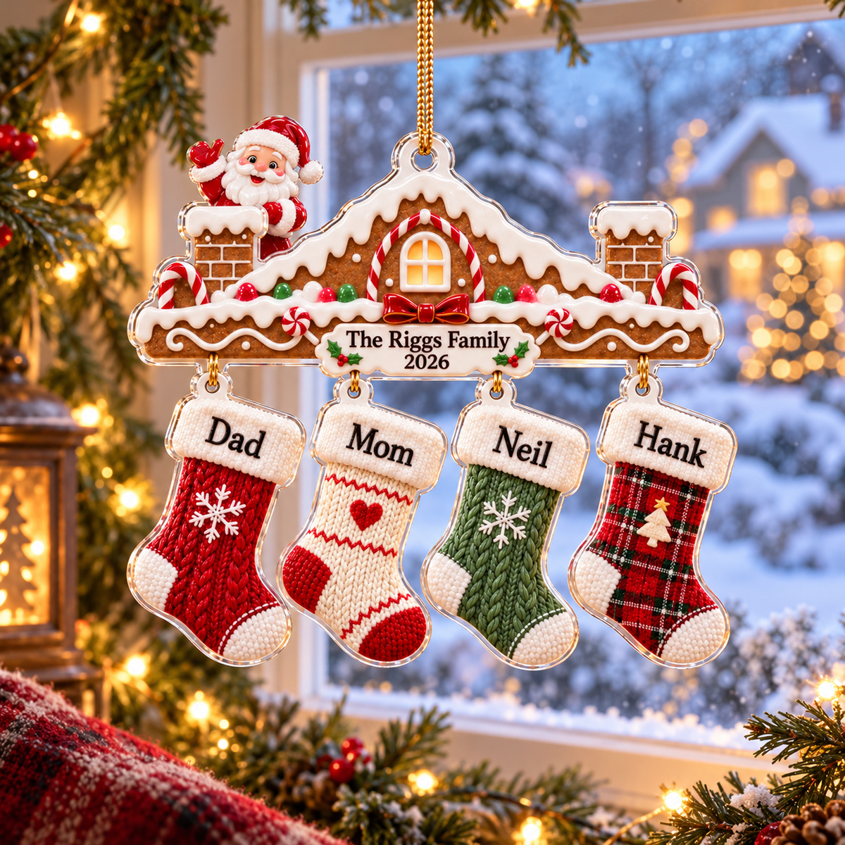Personalized Family Christmas Ornament With Names, 2026 Stocking Ornament, Custom Family of 4 Christmas Keepsake, New Family Christmas Gift 3370187b-7d97-4c99-a2a6-2f3f3d81cbfc-banner-1.png