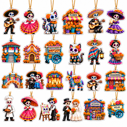 Día de Muertos Advent Calendar 2026 – 24 Acrylic Ornaments, Mexican Day Of The Dead Christmas Countdown Decor 34530166-36b9-4637-86fb-07819902596a-op3.png