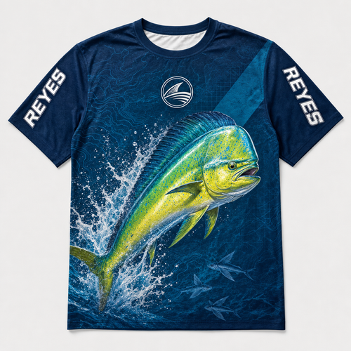 Custom Mahi‑Mahi Angler AOP Tee - Personalized T-Shirt - All Over Printed 351b5202-078e-4097-8619-e1afedcd480c.png