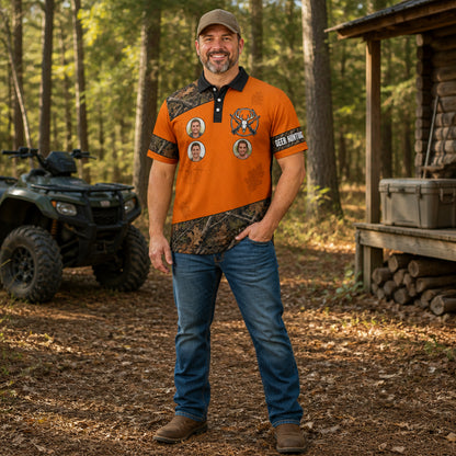 Blaze-Orange Deer Hunting AOP Polo — Personalized Sleeve - Personalized Polo shirt - All over printed 355600a5-1e42-4b32-acdf-62851ff0c0af.jpg