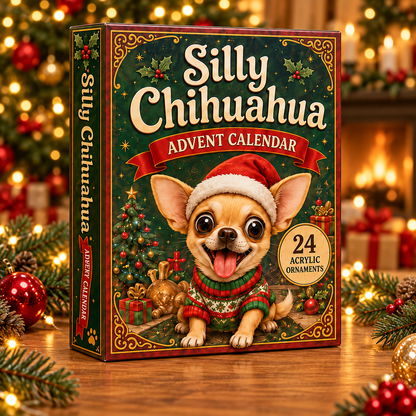Silly Chihuahua Advent Calendar 2026 - 24-Day Festive Countdown, Acrylic Charms Blind Box - Gift For Chihuahua Lovers 3634b81e-0ce5-4055-9881-22aab468a9f1-chihuahua-box.png