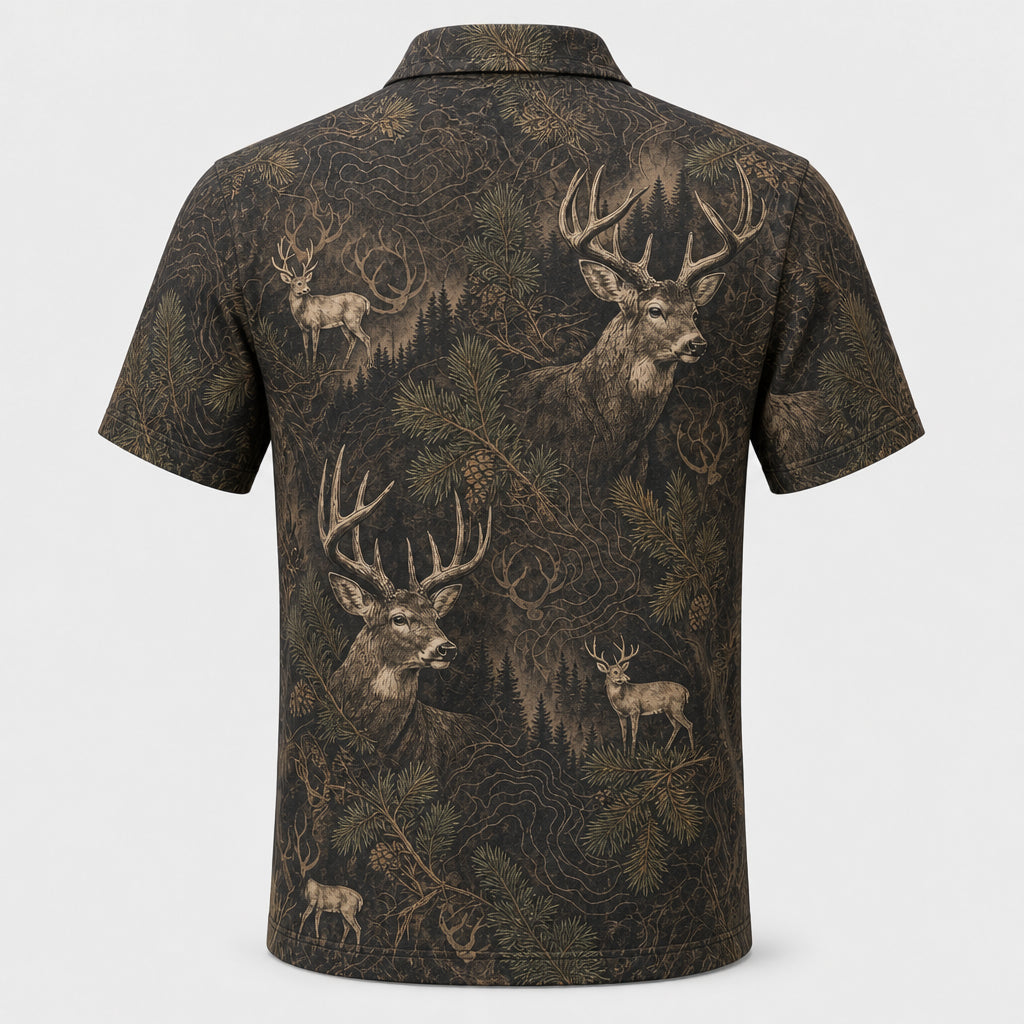 Woodland Buck Camo AOP Polo - Polo shirt - All over printed 3673b479-2e71-4a69-bf01-58ce3ac5ca2d.jpg