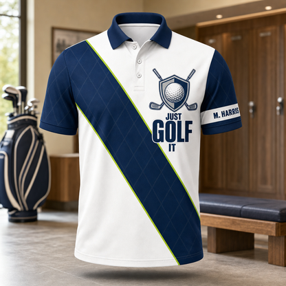 Just Golf It Crest Polo with Personalized Sleeve - Personalized Polo shirt - All over printed 3725ea96-207c-4fa3-9c4f-53b16735da06.png