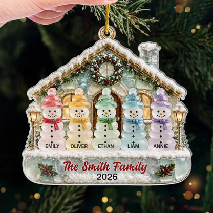 Cozy Christmas Sea Glass Snowman - Personalized Acrylic Ornament - Christmas Birthday Gifts For Family 38a190bc-5806-4dd4-99a1-cb0dcb0bd3d1-banner-4.jpeg