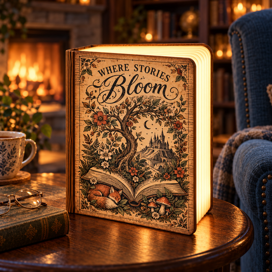 Vintage Fairytale Folding Book Lamp, Where Stories Bloom Wooden LED Light, Cozy Reading Decor, Gift for Book Lovers 39a42ba0-57b7-43d3-9af2-61a8163b5ae1--n-s-ch-c-i-n-b-n-gh-c-2.png