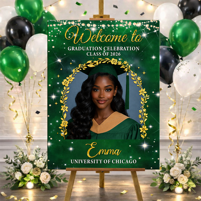 Special Personalized Graduation Welcome Sign Party