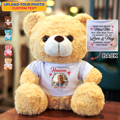 A Cuddle From Heaven - Personalized Teddy Bear