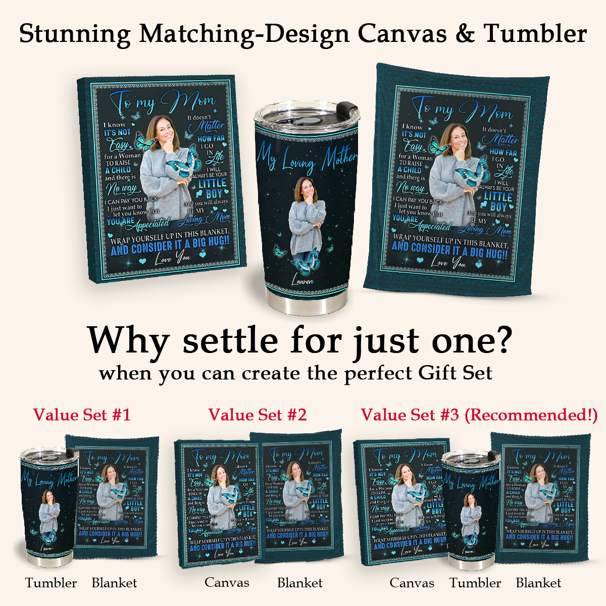 Personalized Blankets With Pictures - To My Mom It Doesn't Matter How Far I Go - Son To Mom, Daughter To Mom, Mother's Day Gift For Mom 3_1df0b7e2-c3c4-4089-ac3c-603416f498c7.png